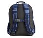 Mackenzie Blue Abstract Stripe Reflective Backpacks