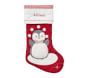 Open Box: Juggling Penguin Quilted Christmas Stocking