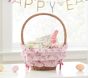 Open Box: LoveShackFancy Cabbage Rose Easter Basket Liner, Small