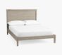 Open Box: Rory 4-in-1 Low Footboard Full Bed Conversion Kit Only - Stone Gray