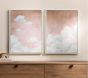 Blush Cloud Art, Set of 2 (18"x 24")