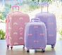 Stoney Clover Lane Lavender Cherry Bows Glitter Hardsided Luggage Collection
