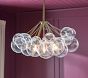 Clear Bubble Chandelier (22")