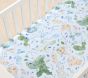 Layton Map Organic Crib Fitted Sheet