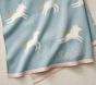 Unicorn Intarsia Baby Blanket