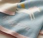 Unicorn Intarsia Baby Blanket