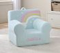 Kids Anywhere Chair®, Rainbow Fuzzy Slipcover Only