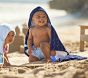 Sharks Baby Beach Hooded Towel