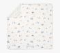 Avery Animals Oversized Organic Muslin Baby Blanket