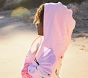 Wildflower Butterfly Kid Beach Hooded Towel UPF 50+