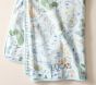 Layton Map Oversized Organic Muslin Baby Blanket