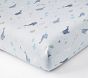 Narwhal Organic Crib Fitted Sheet