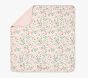 Paisley Peach Oversized Organic Muslin Baby Blanket