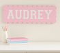Stoney Clover Lane Scallop Varsity Name Decor (24"x 8")