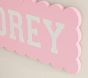 Stoney Clover Lane Scallop Varsity Name Decor (24"x 8")