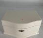 Open Box: Abigail Jewelry Box Collection, Large - Abigail White