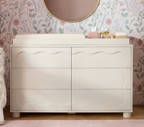 6 drawer piper cream dresser Little Seeds Piper 6-Drawer Dresser, Cream
