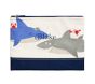 Nautical Shark Canvas Wet Dry Bag