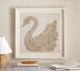 Ruffle Swan Dimensional Wall Art (26")