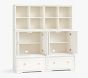 Ava Regency 2 x 2 Cabinet &amp; Cubby Wall Storage System