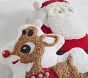 Rudolph® Shaped Light-Up and Rudolph® Santa Pillow Set