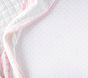 Pin Dot Chamois Crib Fitted Sheet