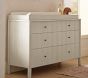 Scalloped 6-Drawer Dresser &amp; Topper Set ( 56w x 19d")