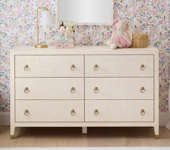 Scalloped 6-Drawer Dresser 56" | Pottery Barn Kids