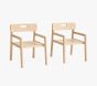 Open Box: Avery Play Chairs, Set of 2 - Rubberwood Natural