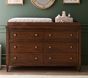 Chris Loves Julia Turned Wood 6-Drawer Dresser &amp; Topper Set (56w x 19d")