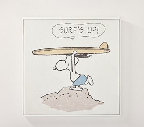 Peanuts® Snoopy® Surf Framed Wall Art (24
