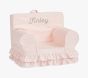 Open Box: My First Anywhere Chair® Slipcover Only - Dusty Blush Ruffle