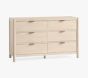 Open Box: Coronado 6-Drawer Dresser (56"W x 19"D) - Biscotti