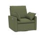 Open Box: Paxton Pillow Recliner, Power - Performance Plush Chenille Olive