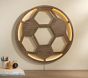 Backlit LED Soccer Ball Decor (24")