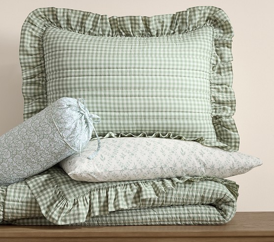 Gingham Kids' Duvet Cover & Shams | Pottery Barn Kids