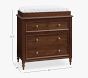 Chris Loves Julia Turned Wood 4-Drawer Dresser &amp; Topper Set (36w x 19d")