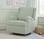 Chris Loves Julia Roll-Arm Swivel Glider Recliner