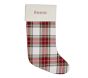 Open Box: PB x pbk Classic Velvet Christmas Stocking - Tartan Plaid