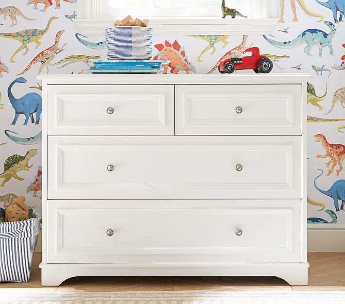 pottery barn kids dresser Larkin 3-Drawer 44" crafted to exacting standards of quality West elm x pbt Vivienne