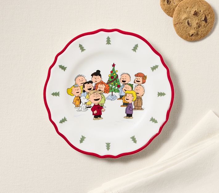 Peanuts® Charlie Brown® Christmas Tabletop Set | Pottery Barn Kids