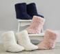 Solid Sherpa Booties