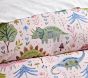 Floral Dino Organic Duvet Cover &amp; Shams