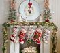 Scenic Felted Wool Christmas Stocking Collection