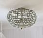 Serena Beaded Flush Mount (16")