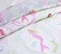 Bailey Mermaid Organic Reversible  Duvet &amp; Shams