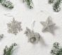 Beaded Winter Magic Ornaments, Set of 3