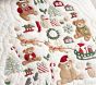 Holiday Teddy Bears Quilt &amp; Shams