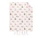 Blush Holly Jolly Santa Duvet Cover &amp; Shams