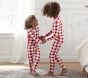 Holiday Silky Tencel Check Pajama Set